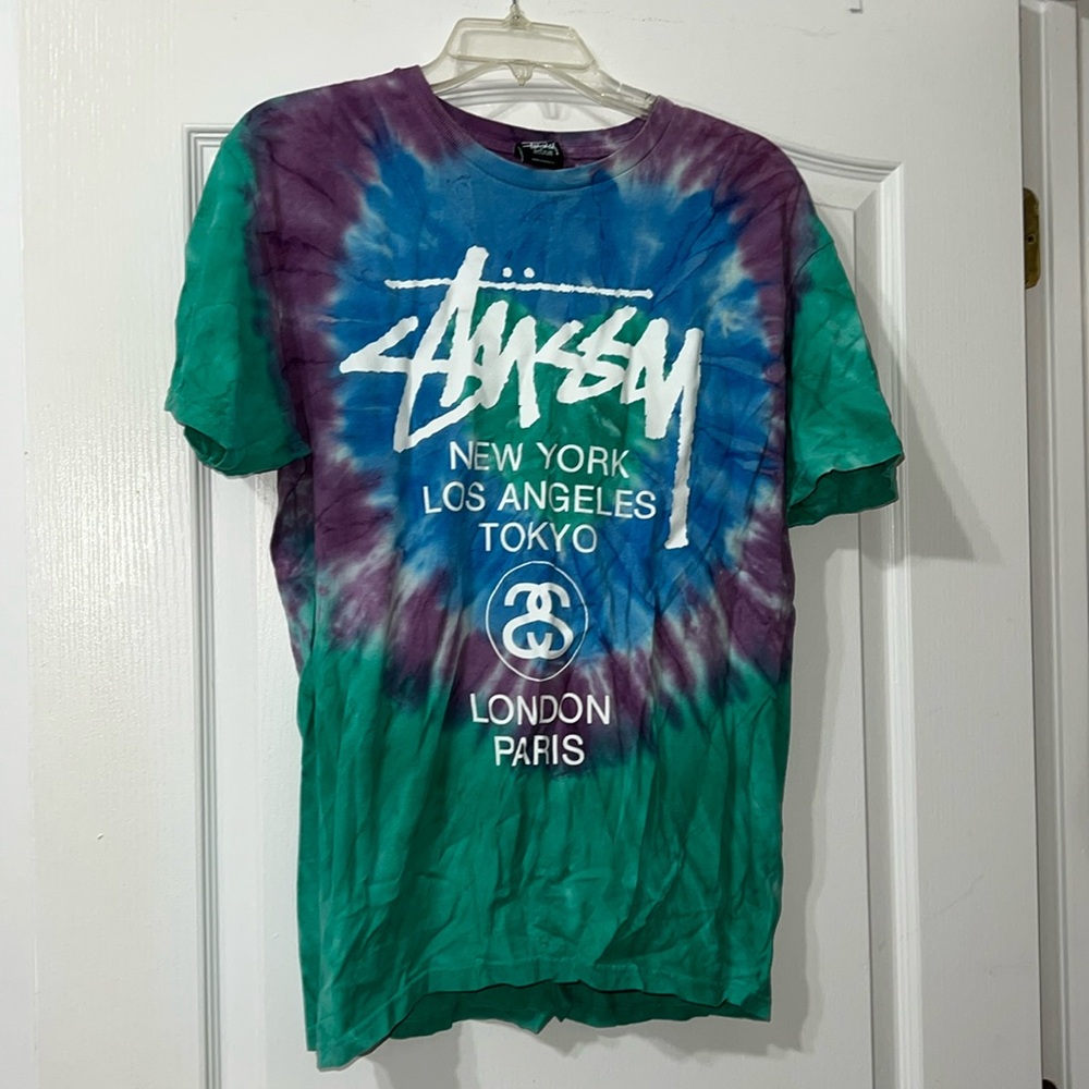 Tie-dye Stussy T-shirt